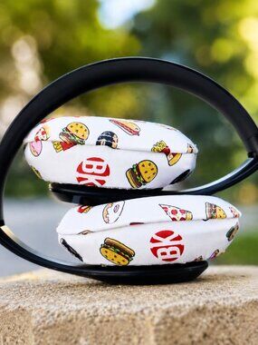 Beat Kicks Headphone Covers - Cheat Meal - Protective, Washable, x2 Sizes, New